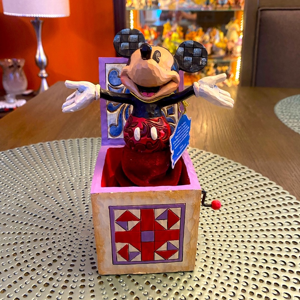 Jim shore Mickey in the box
